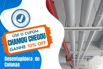 Desentupidora de pias Chamou Chegou